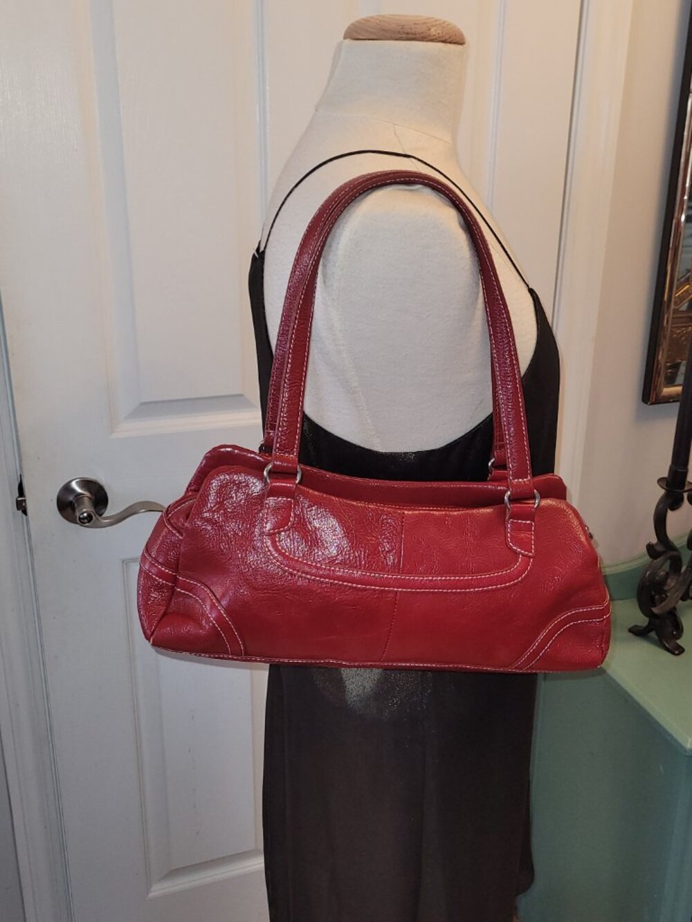 🌹NWOT🌹 MEXX Red Leather Handbag